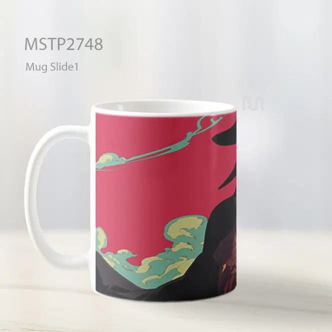 Shanks One Piece Mug MSTP2748 - All-side / Desain