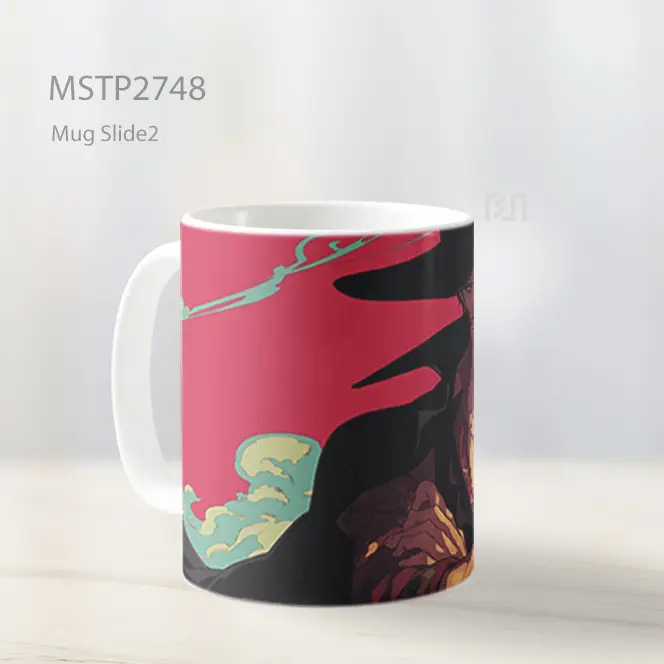 Shanks One Piece Mug MSTP2748 - All-side / Desain