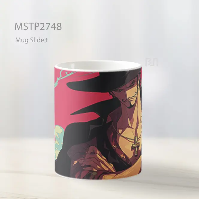 Shanks One Piece Mug MSTP2748 - All-side / Desain