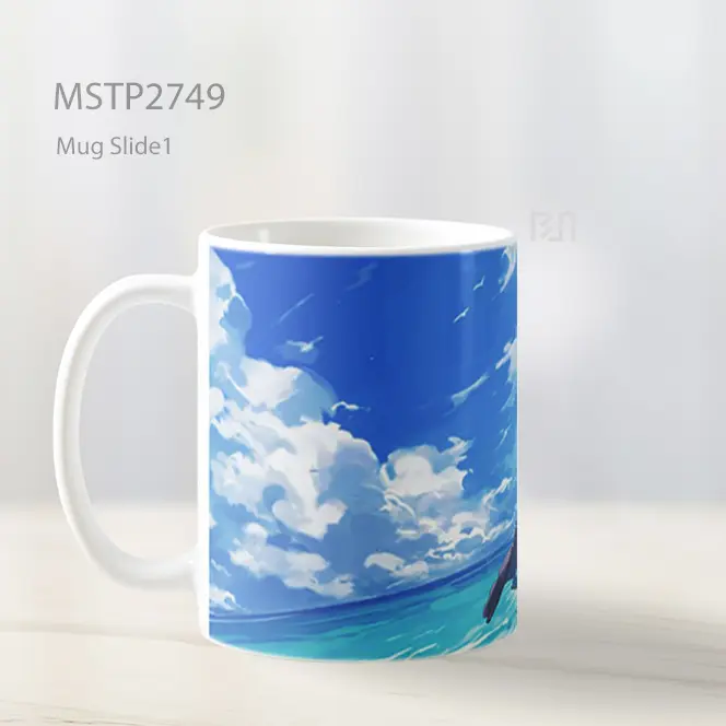 Shanks One Piece Mug MSTP2749 - All-side / Desain