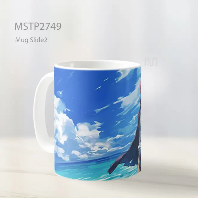 Shanks One Piece Mug MSTP2749 - All-side / Desain