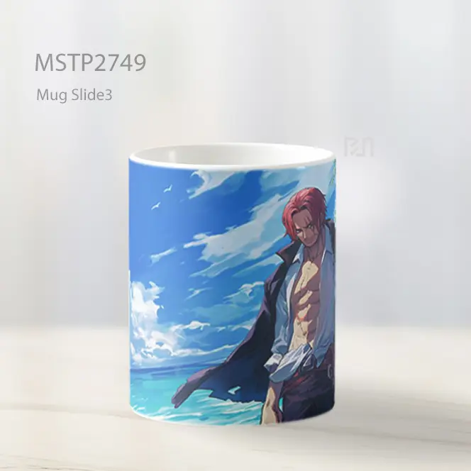 Shanks One Piece Mug MSTP2749 - All-side / Desain