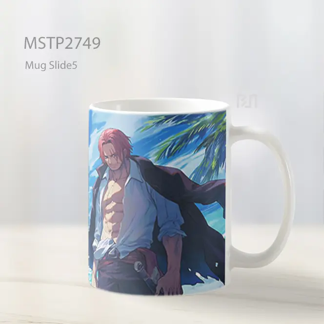 Shanks One Piece Mug MSTP2749 - All-side / Desain