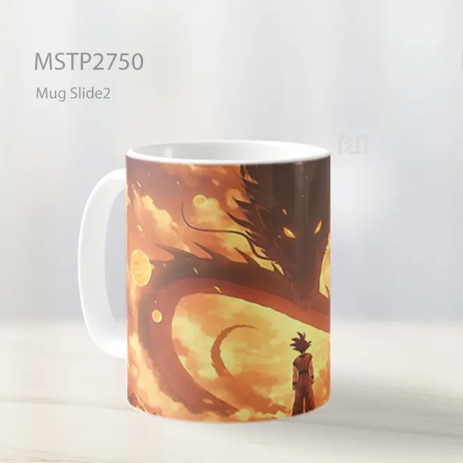 Shenron Dan Goku Dragon Ball Epik Mug MSTP2750 - All-side / Desain