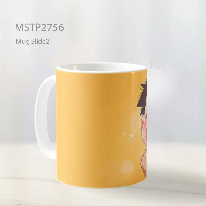 Shinji Ikari Chibi Menangis Evangelion Mug MSTP2756 - All-side / Desain