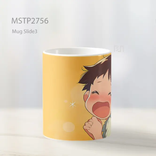 Shinji Ikari Chibi Menangis Evangelion Mug MSTP2756 - All-side / Desain