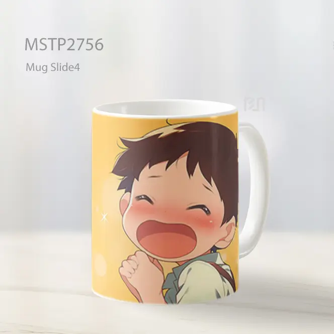 Shinji Ikari Chibi Menangis Evangelion Mug MSTP2756