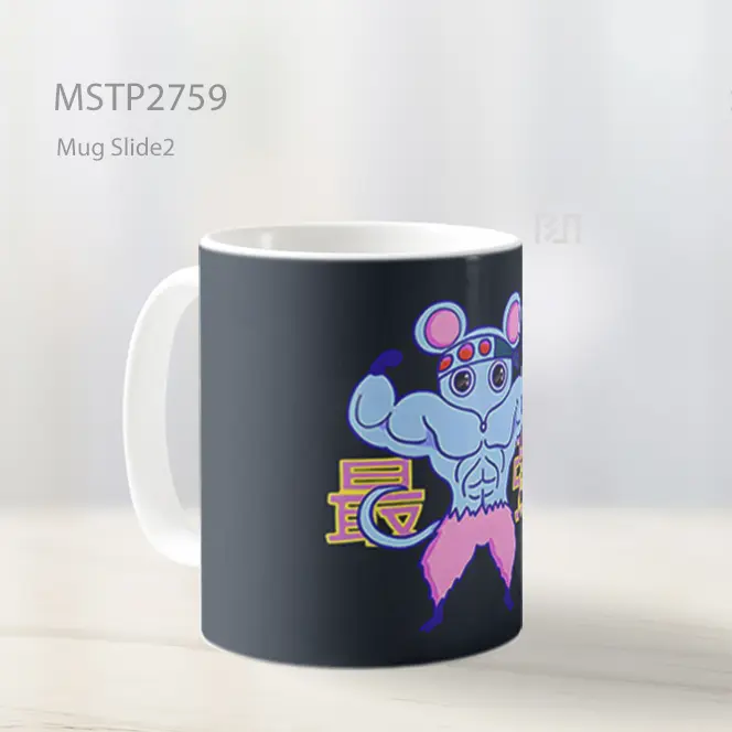 Shino Demon Slayer Tikus Berotot Mug MSTP2759 - All-side / Desain