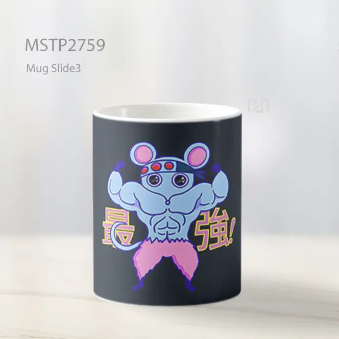 Shino Demon Slayer Tikus Berotot Mug MSTP2759 - All-side / Desain