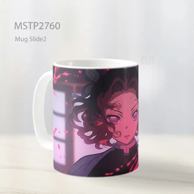 Shinobu Api Pink Demon Slayer Mug MSTP2760 - All-side / Desain