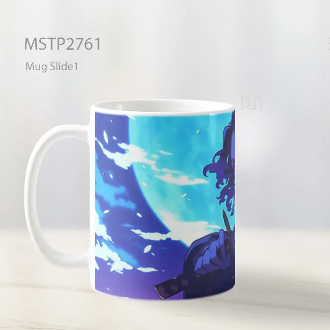 Shinobu Demon Slayer Bulan Biru Mug MSTP2761 - All-side / Desain