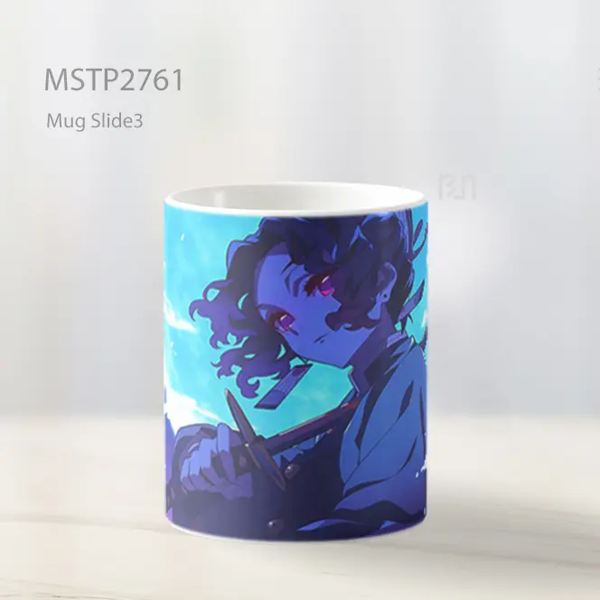 Shinobu Demon Slayer Bulan Biru Mug MSTP2761 - All-side / Desain