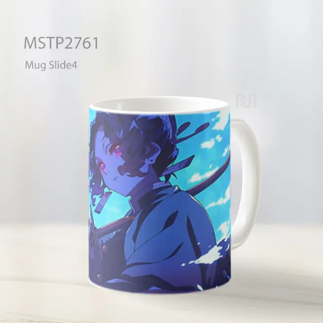 Shinobu Demon Slayer Bulan Biru Mug MSTP2761