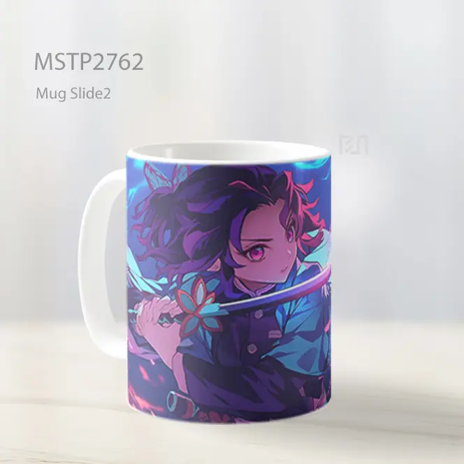 Shinobu Demon Slayer Moonlight Strike Mug MSTP2762 - All-side / Desain