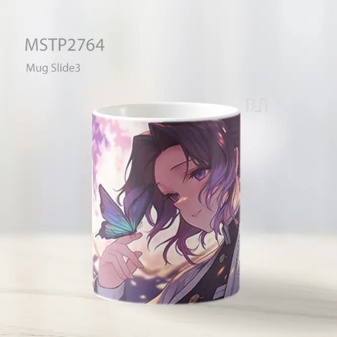 Shinobu Kocho Demon Slayer Kupu Kupu Mug MSTP2764 - All-side / Desain