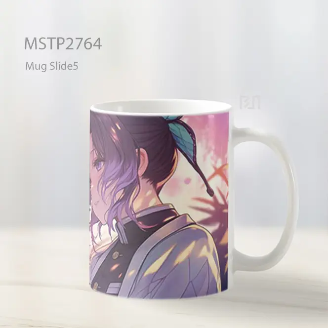 Shinobu Kocho Demon Slayer Kupu Kupu Mug MSTP2764 - All-side / Desain