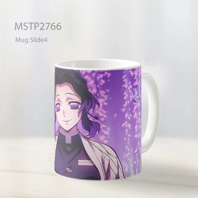 Shinobu Kocho Demon Slayer Wisteria Ungu Mug MSTP2766