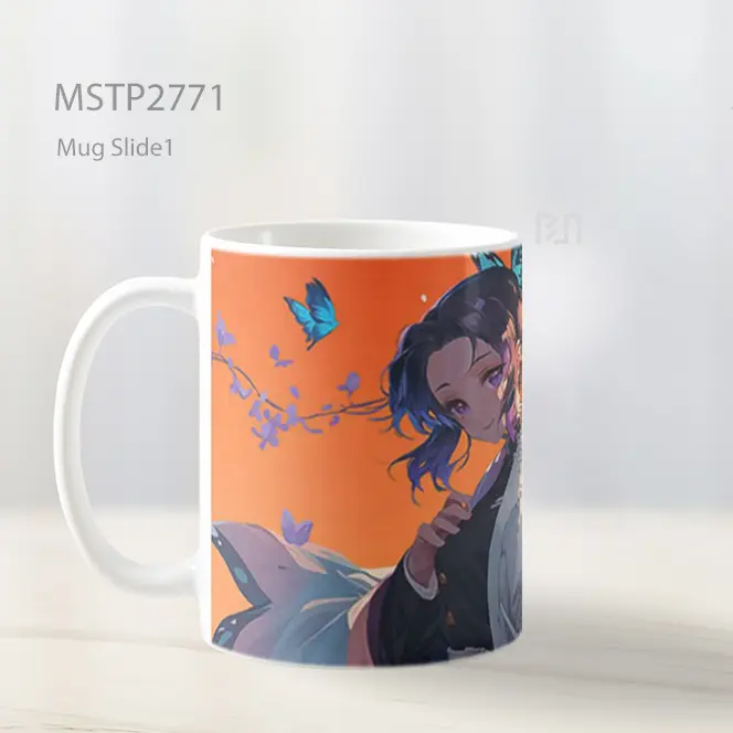 Shinobu Tarian Kupu Kupu Mug MSTP2771 - All-side / Desain