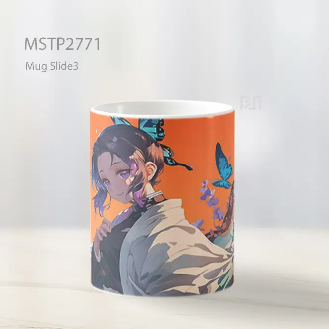 Shinobu Tarian Kupu Kupu Mug MSTP2771 - All-side / Desain