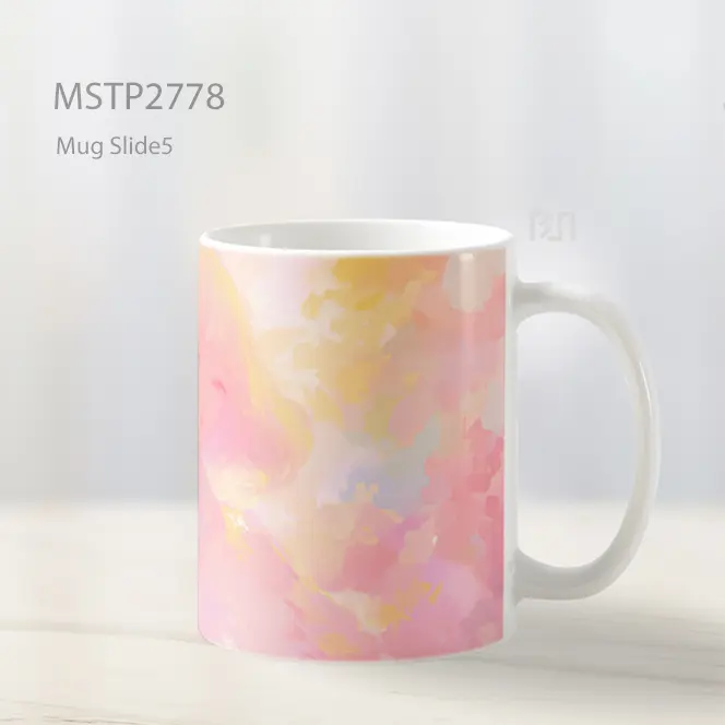 Siluet Gadis Anime Aura Blur Mug MSTP2778 - All-side / Desain