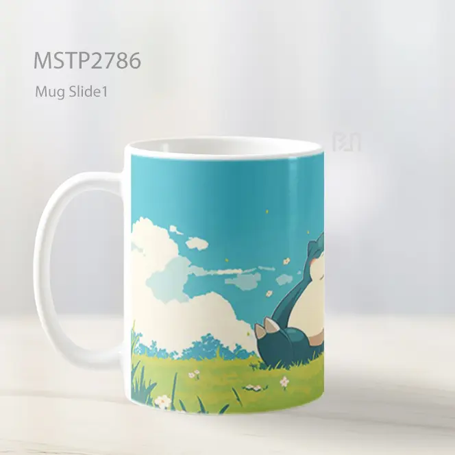 Snorlax Lucu Mug MSTP2786 - All-side / Desain