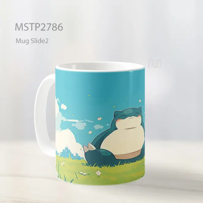 Snorlax Lucu Mug MSTP2786 - All-side / Desain