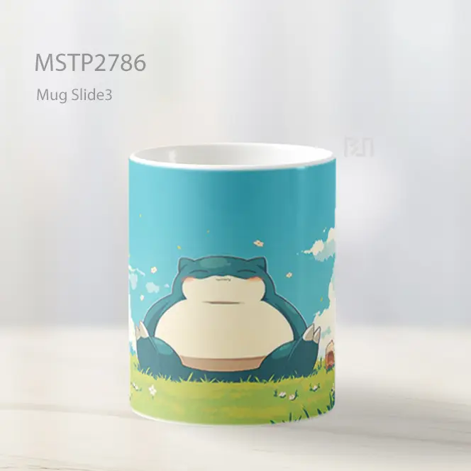 Snorlax Lucu Mug MSTP2786 - All-side / Desain