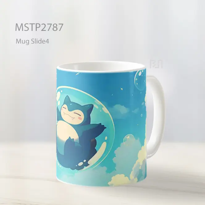 Snorlax Mengapung Gelembung Mug MSTP2787
