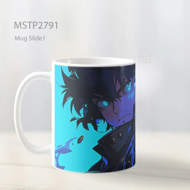 Solo Leveling Mata Biru Mug MSTP2791 - All-side / Desain