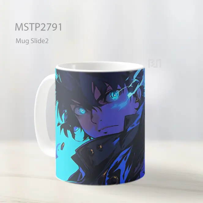 Solo Leveling Mata Biru Mug MSTP2791 - All-side / Desain