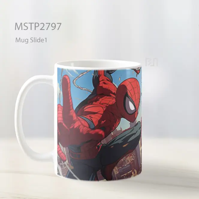 Spider Man Izuku Midoriya Tim Bersatu Mug MSTP2797 - All-side / Desain