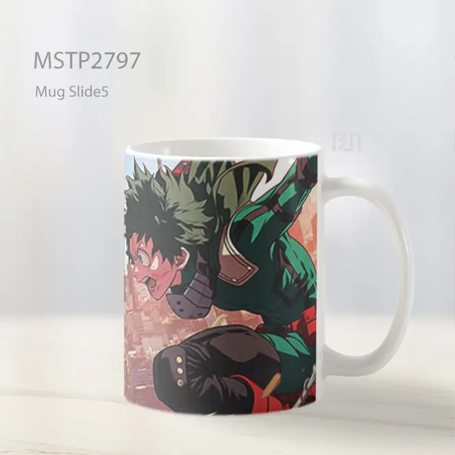 Spider Man Izuku Midoriya Tim Bersatu Mug MSTP2797 - All-side / Desain