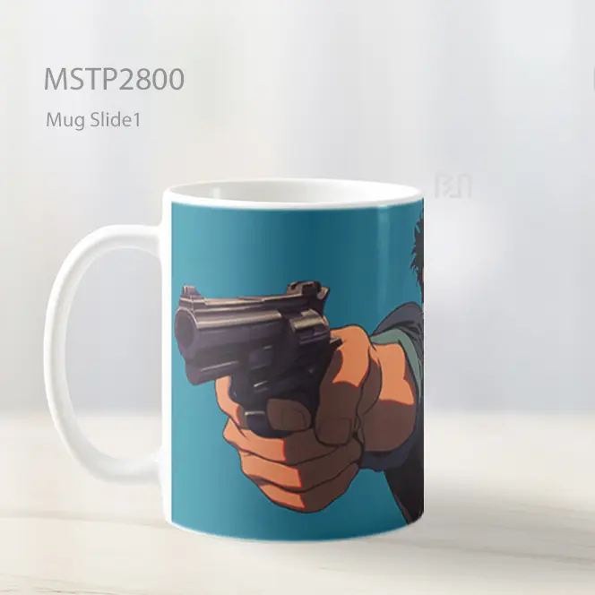 Spike Spiegel Cowboy Bebop Mug MSTP2800 - All-side / Desain