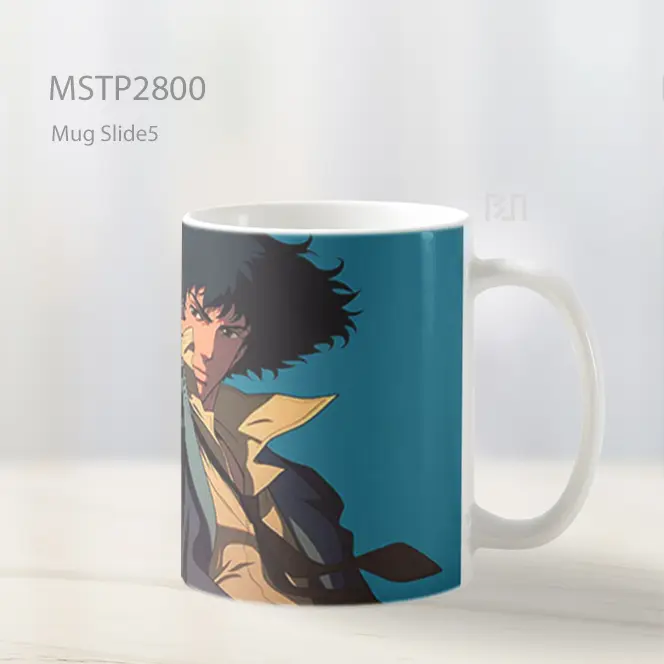 Spike Spiegel Cowboy Bebop Mug MSTP2800 - All-side / Desain