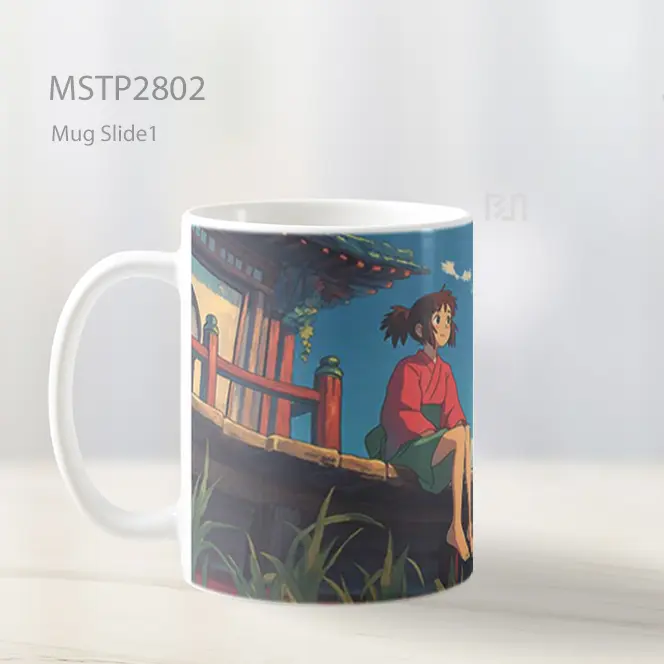 Spirited Away Chihiro No Face Mug MSTP2802 - All-side / Desain