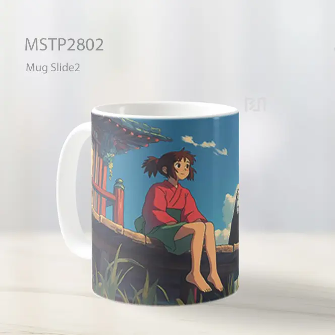 Spirited Away Chihiro No Face Mug MSTP2802 - All-side / Desain