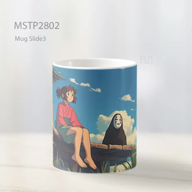 Spirited Away Chihiro No Face Mug MSTP2802 - All-side / Desain