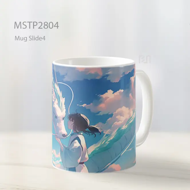 Spirited Away Haku And Chihiro Naga Langit Mug MSTP2804