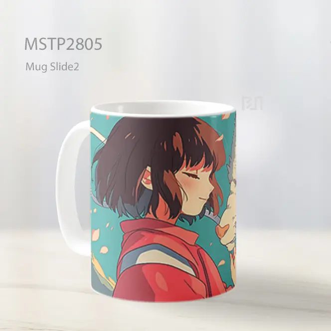 Spirited Away Haku And Chihiro Naga Mug MSTP2805 - All-side / Desain