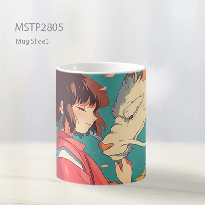 Spirited Away Haku And Chihiro Naga Mug MSTP2805 - All-side / Desain