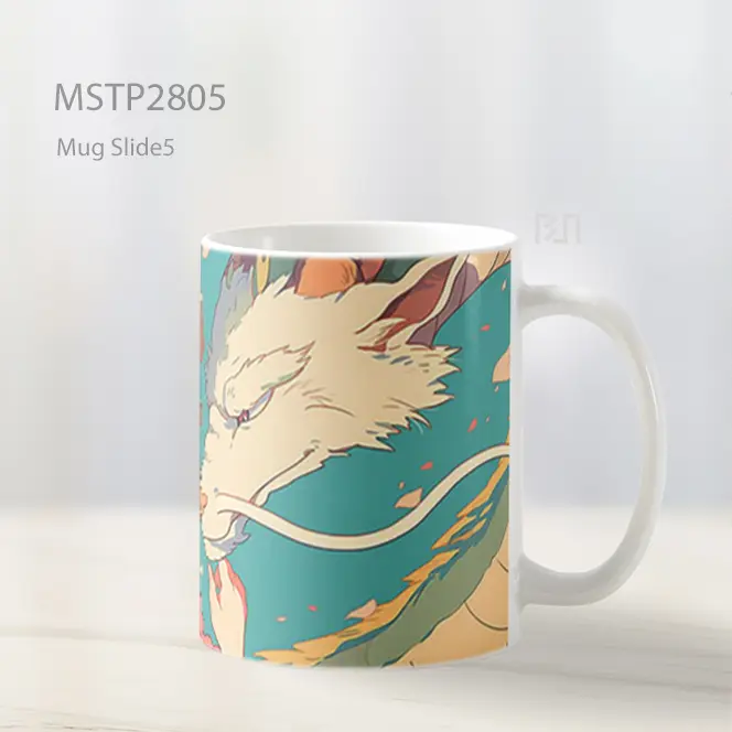Spirited Away Haku And Chihiro Naga Mug MSTP2805 - All-side / Desain