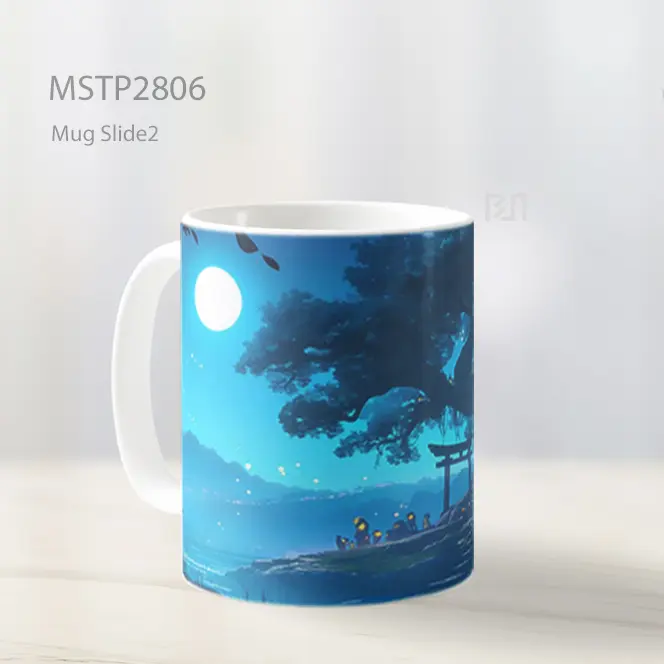 Spirited Away Lentera Malam Mug MSTP2806 - All-side / Desain