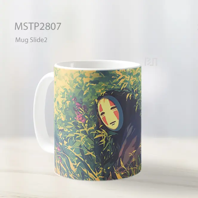 Spirited Away No Face Rumput Mug MSTP2807 - All-side / Desain