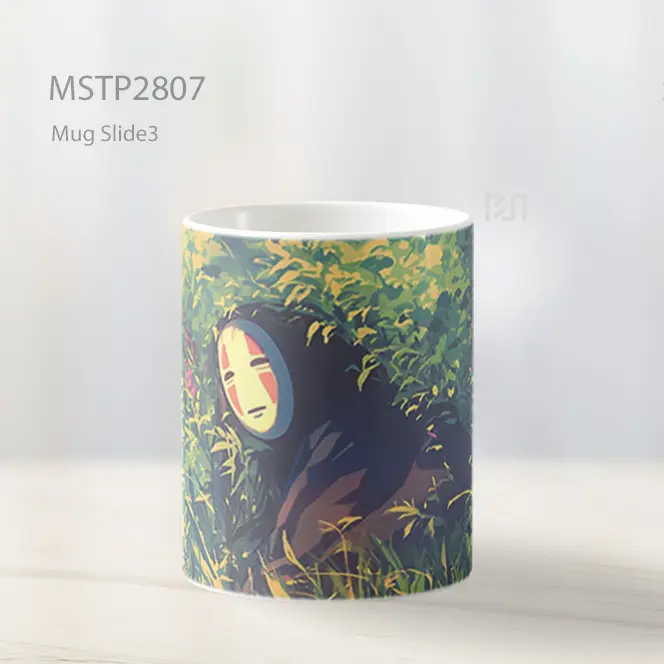 Spirited Away No Face Rumput Mug MSTP2807 - All-side / Desain