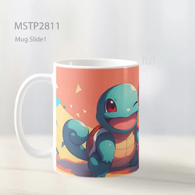 Squirtle And Charmander Duo Main Mug MSTP2811 - All-side / Desain