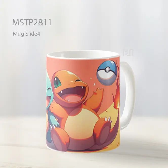 Squirtle And Charmander Duo Main Mug MSTP2811