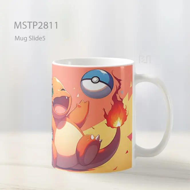 Squirtle And Charmander Duo Main Mug MSTP2811 - All-side / Desain