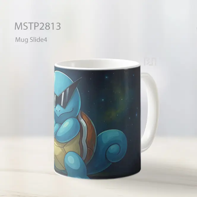 Squirtle Pok%C3%A3%C2%A9Mon Dengan Kacamata Keren Mug MSTP2813