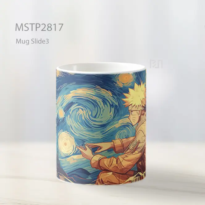 Starry Night Parody Anime Style Mug MSTP2817 - All-side / Desain