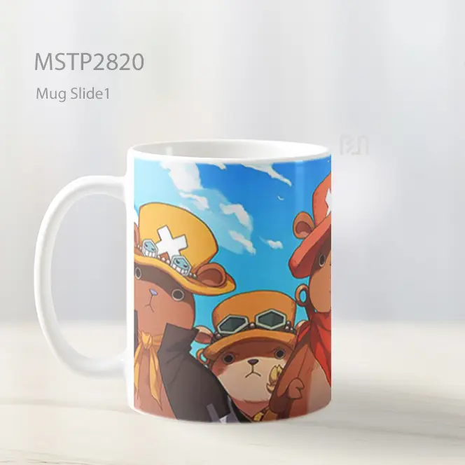 Straw Hat Capybaras One Piece Mug MSTP2820 - All-side / Desain
